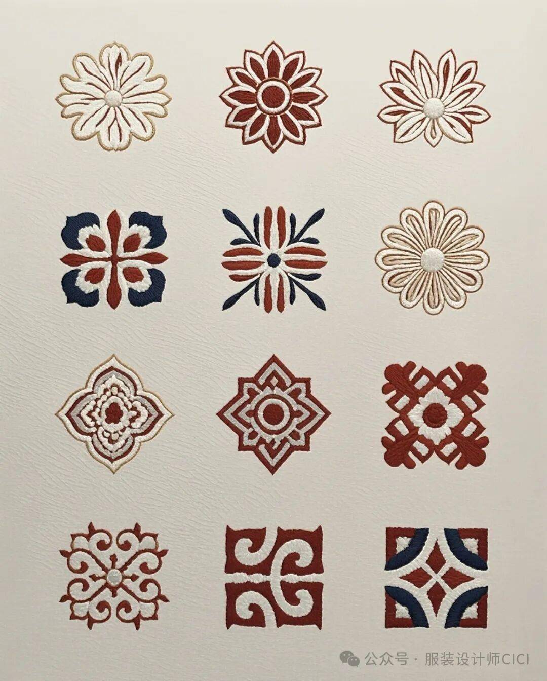 國(guó)風(fēng)古韻-刺繡紋飾紋樣圖案設(shè)計(jì)分享!