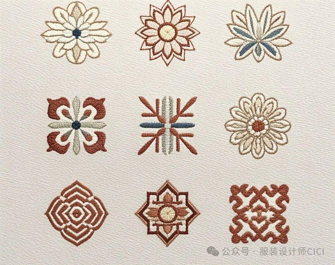 國(guó)風(fēng)古韻-刺繡紋飾紋樣圖案設(shè)計(jì)分享!