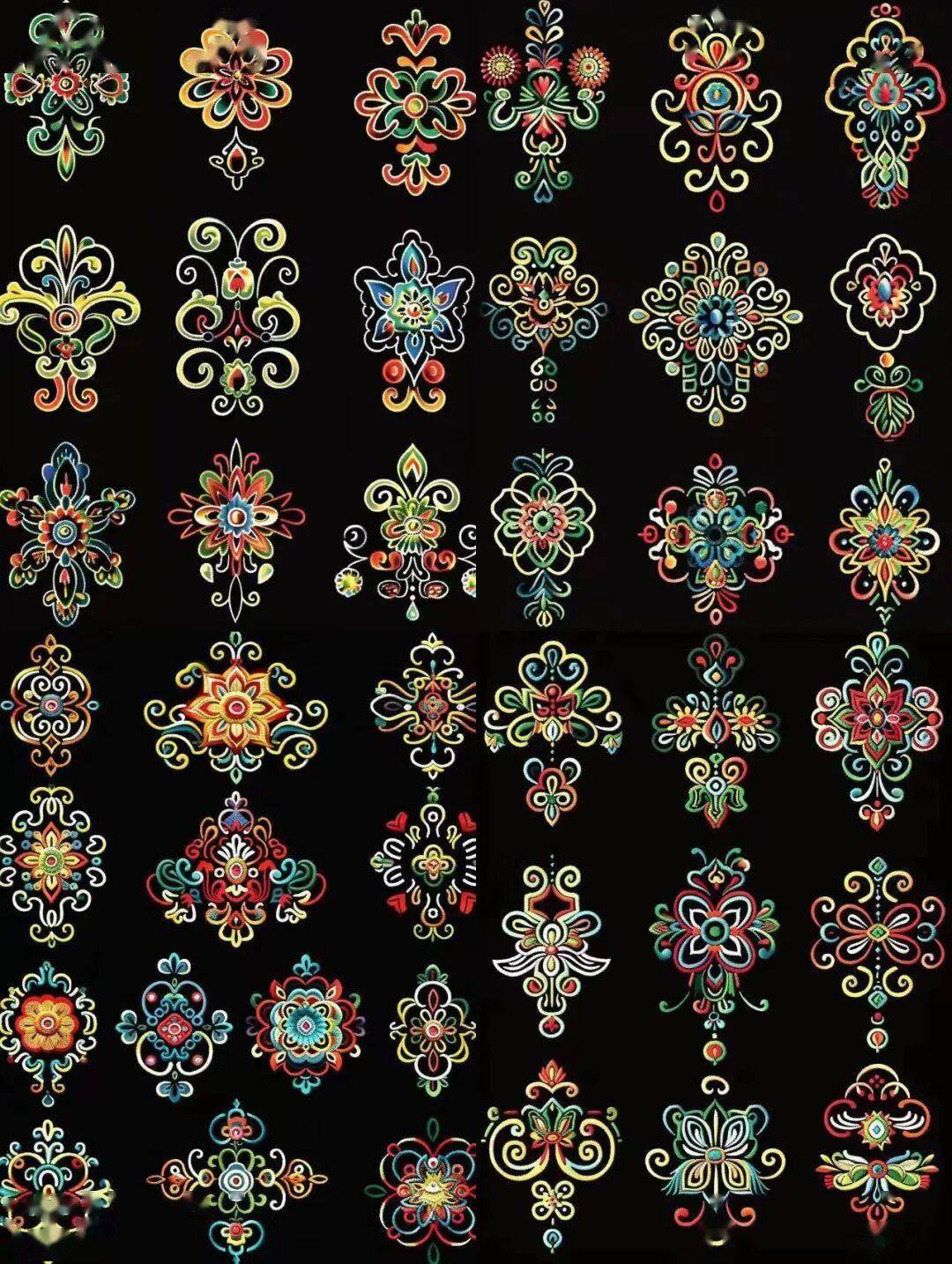 國(guó)風(fēng)古韻-刺繡紋飾紋樣圖案設(shè)計(jì)分享!